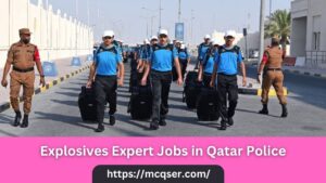 Explosives Expert Jobs in Qatar Police